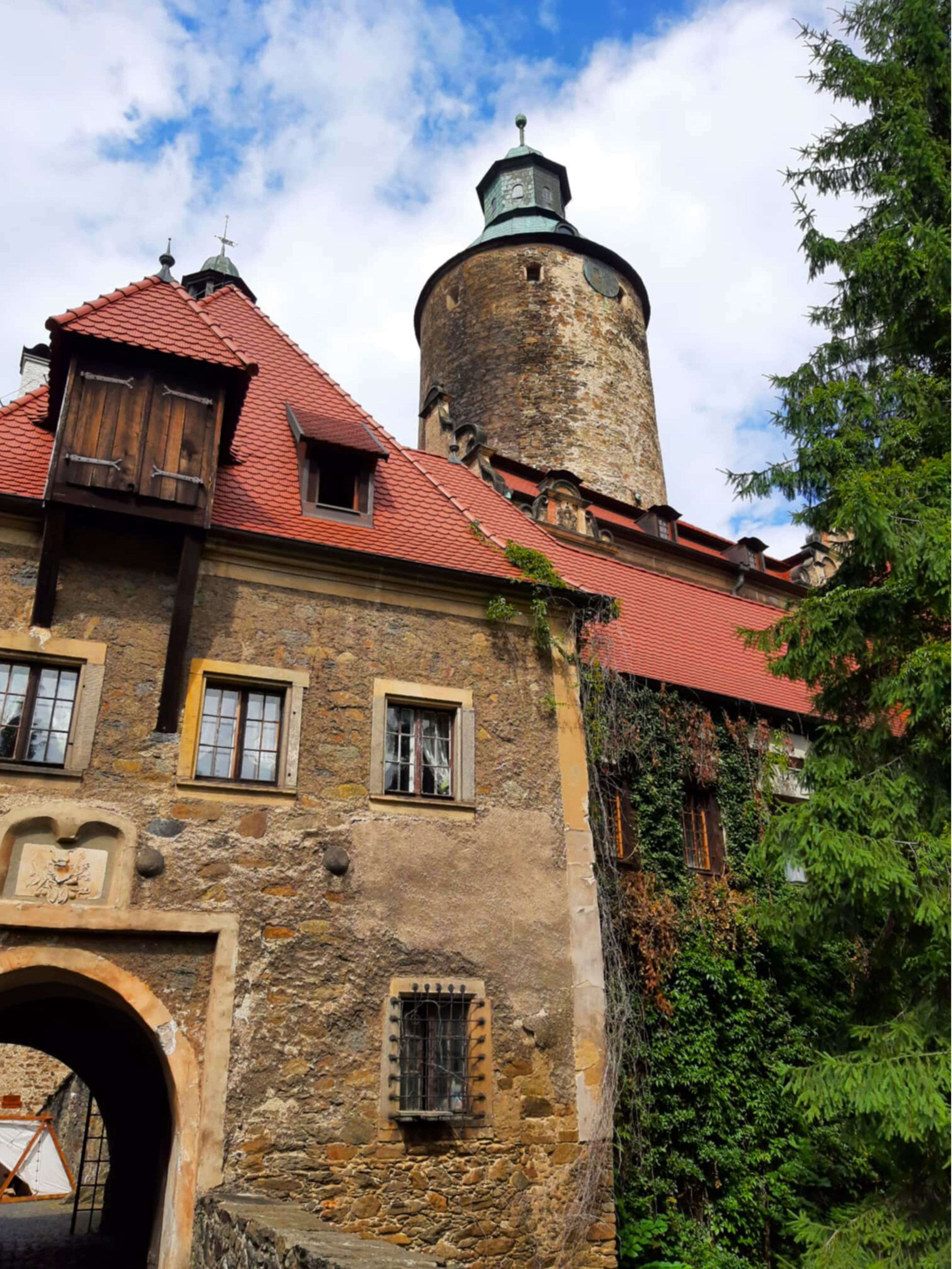 Zamek Czocha - zdjęcie podczas drogi do kawiarni